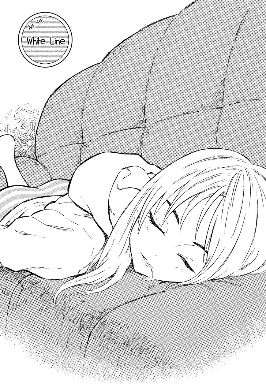 Kyou no Asuka Show Chapter 44 page 1 - Chapter 44 : White Line