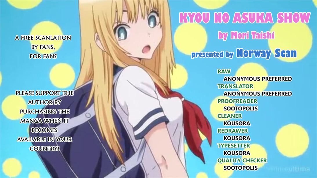Kyou no Asuka Show Chapter 44 page 13 - Chapter 44 : White Line