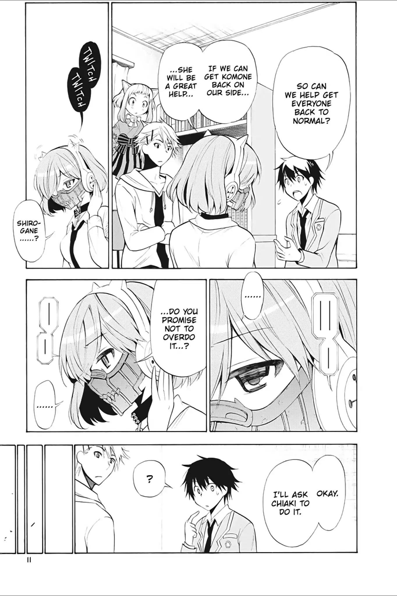 Kyou no Cerberus Chapter 10 page 12 - Chapter 10: Shirogane's Heart