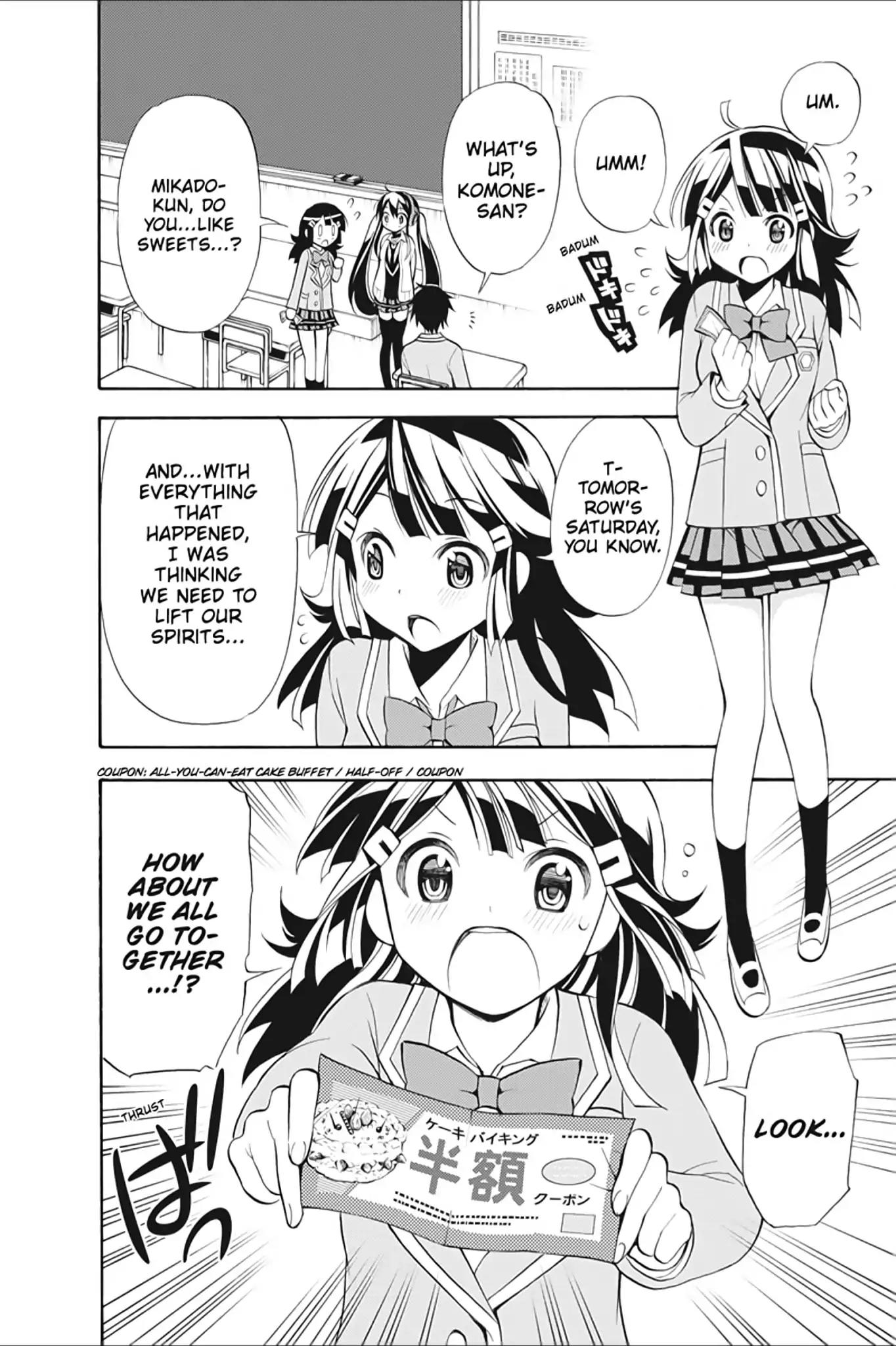 Kyou no Cerberus Chapter 11 page 8 - Chapter 11: Let's Eat Some Sweets!