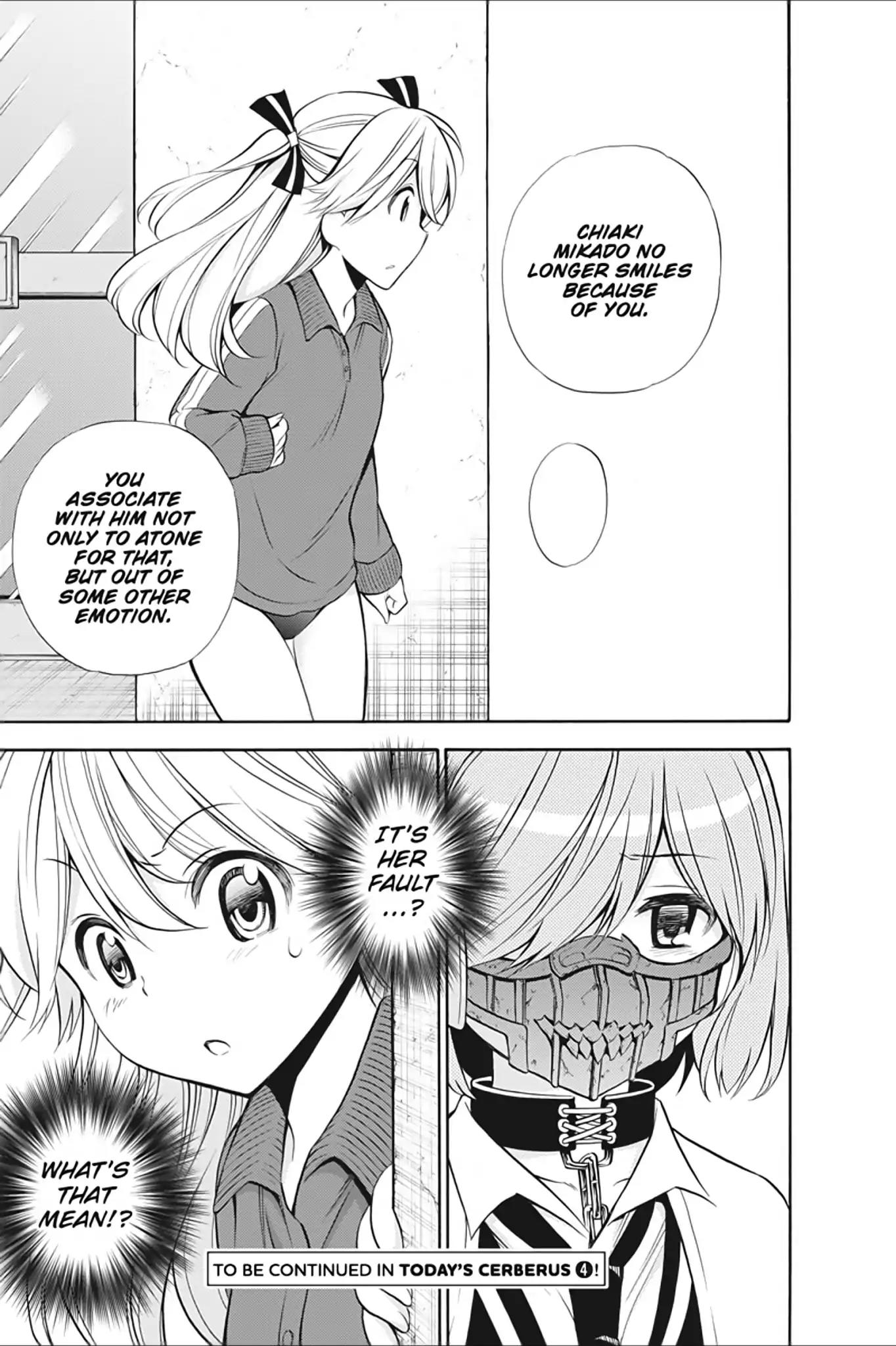 Kyou no Cerberus Chapter 14 page 41 - Chapter 14: Versus!?