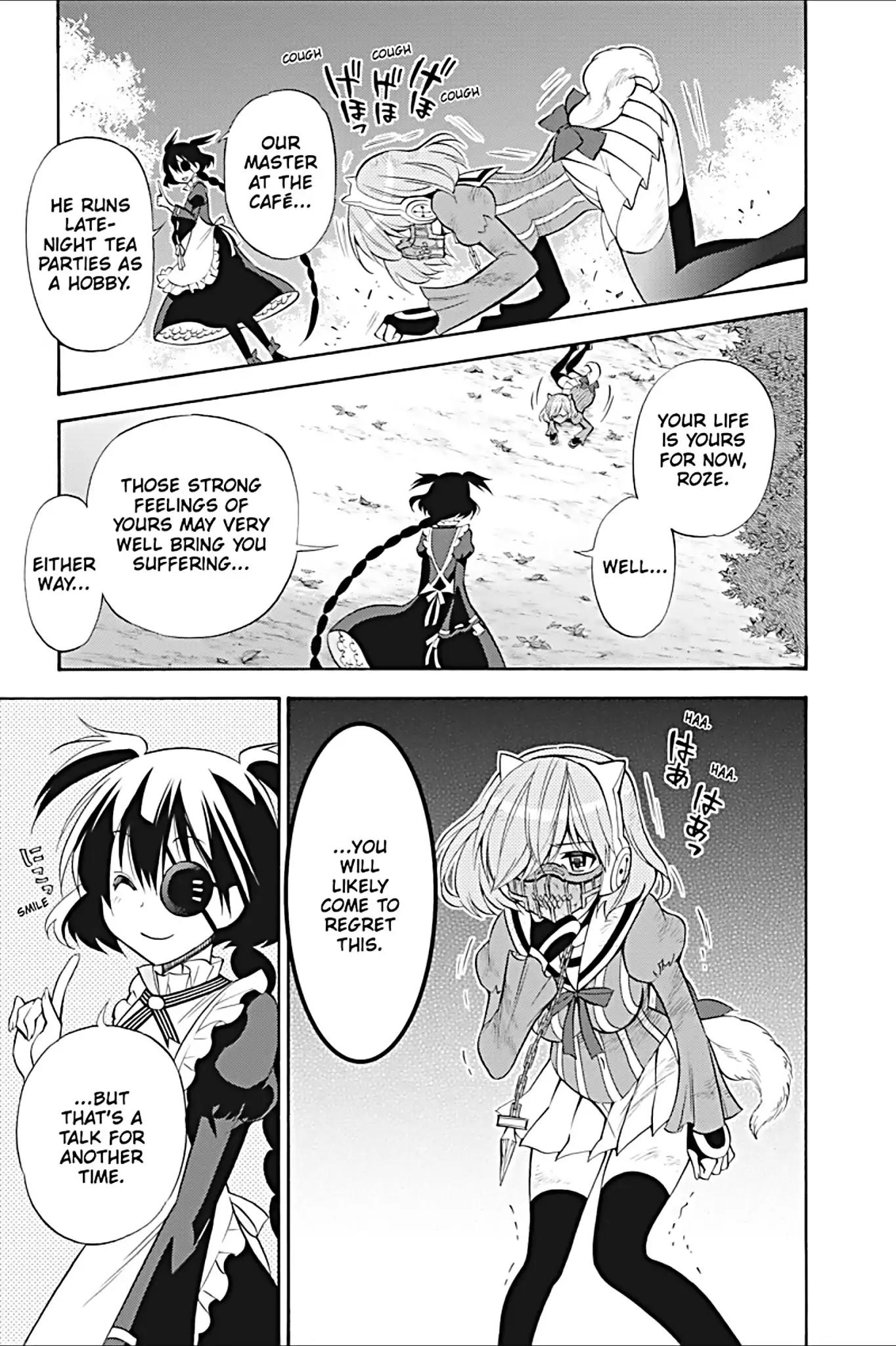 Kyou no Cerberus Chapter 15 page 32 - Chapter 15: Roze's Heart