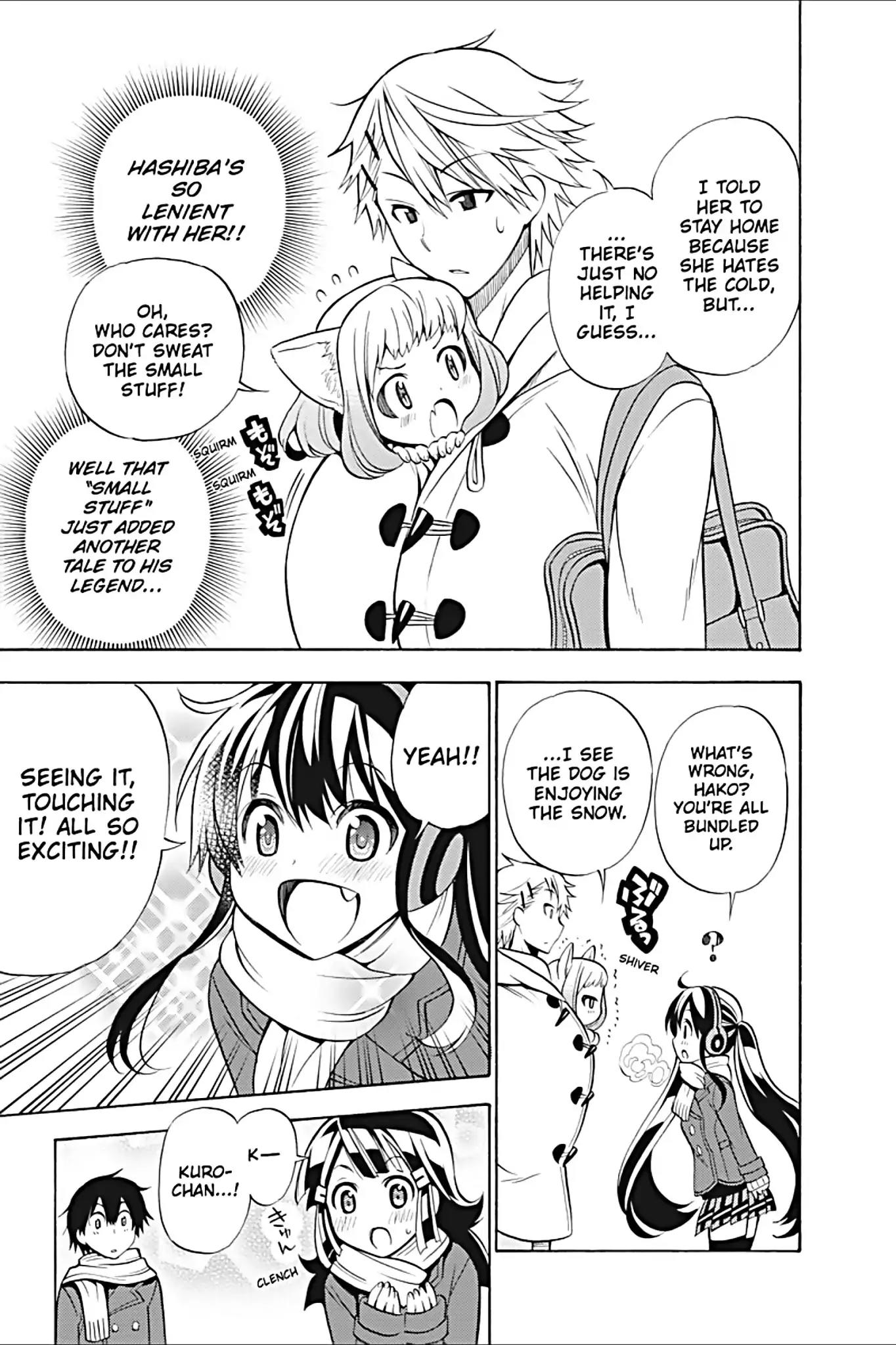 Kyou no Cerberus Chapter 16 page 10 - Chapter 16: Let's Play in the Snow!