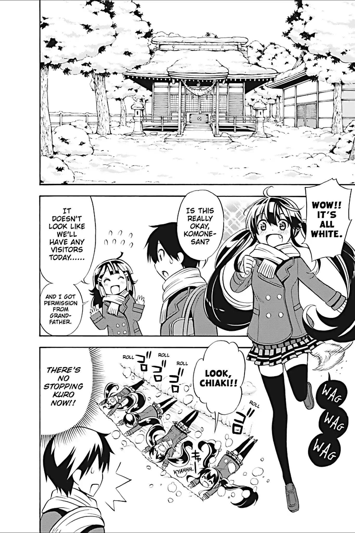 Kyou no Cerberus Chapter 16 page 13 - Chapter 16: Let's Play in the Snow!