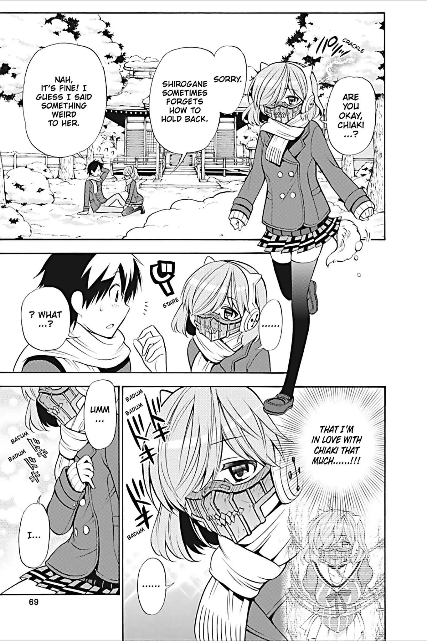 Kyou no Cerberus Chapter 16 page 22 - Chapter 16: Let's Play in the Snow!