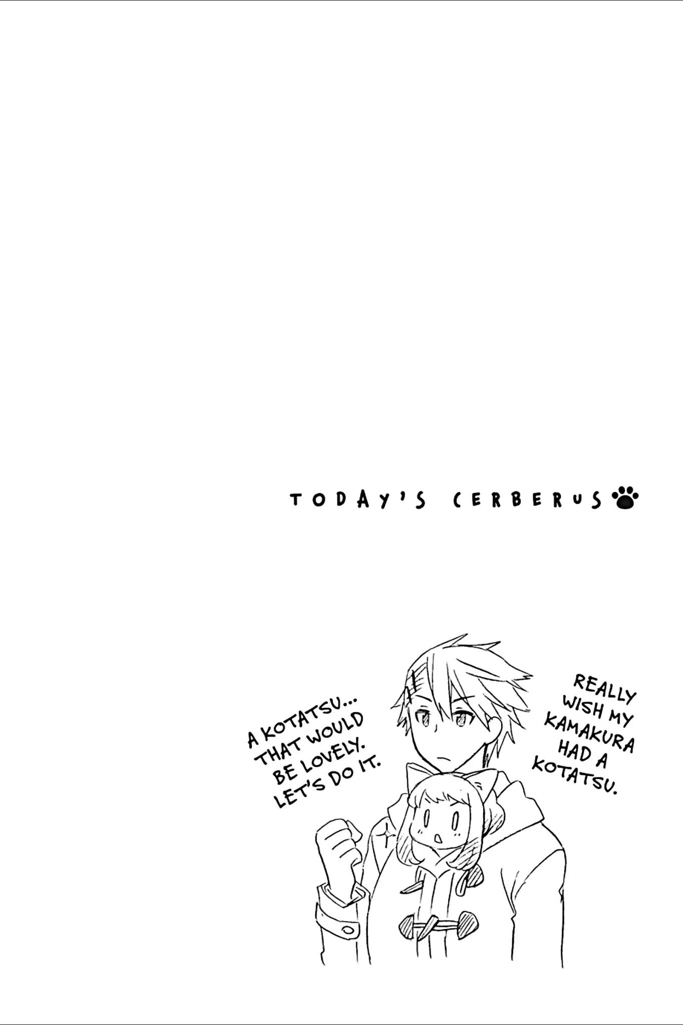 Kyou no Cerberus Chapter 16 page 35 - Chapter 16: Let's Play in the Snow!