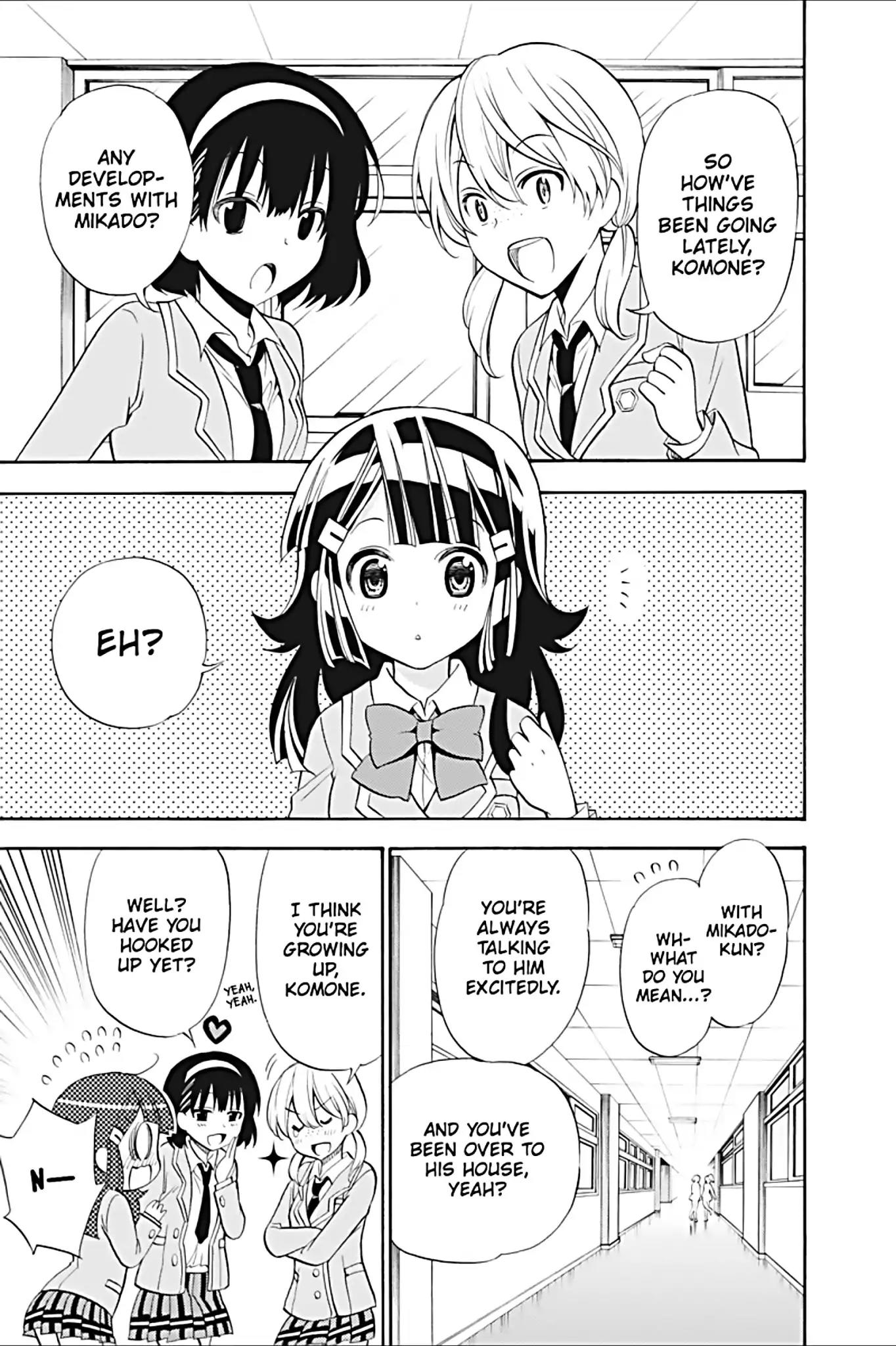 Kyou no Cerberus Chapter 18 page 1 - Chapter 18: Today's Hinata Komone