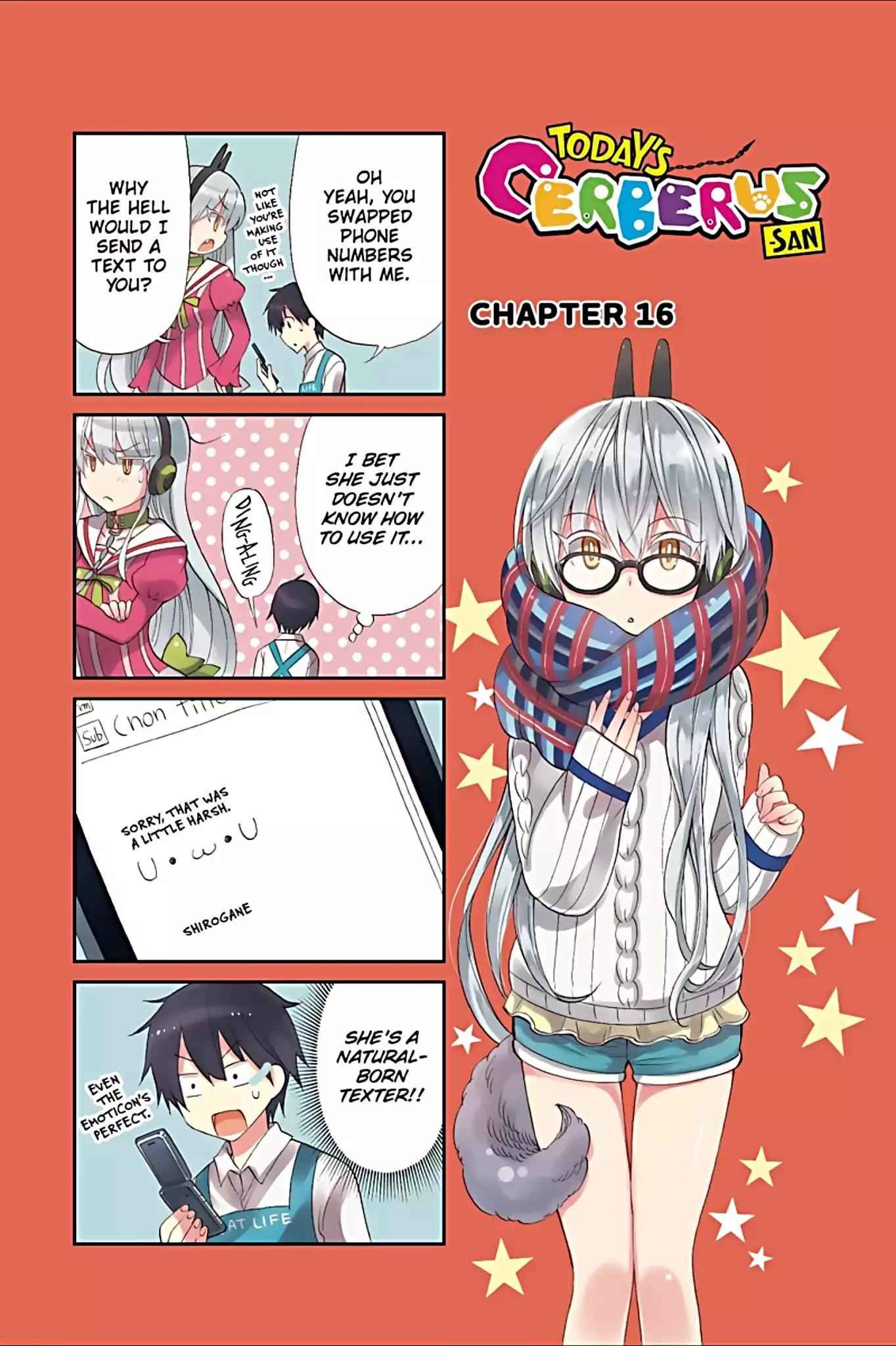 Kyou no Cerberus Chapter 19.5 page 2 - Vol.4 Extra: Today's Cerberus-san