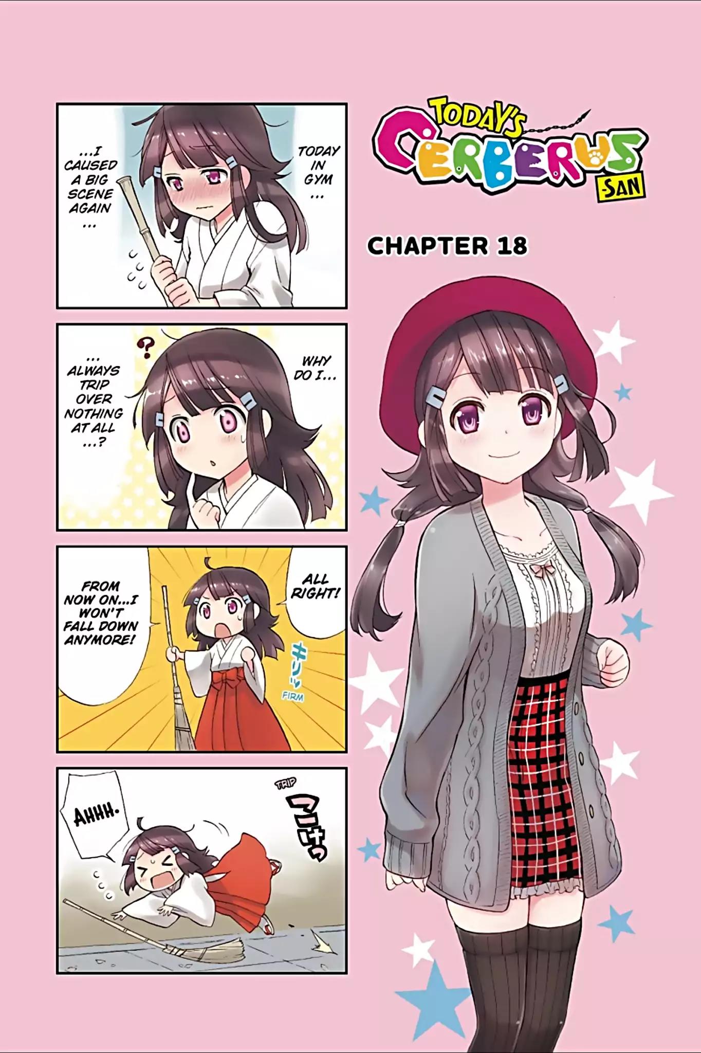 Kyou no Cerberus Chapter 19.5 page 4 - Vol.4 Extra: Today's Cerberus-san