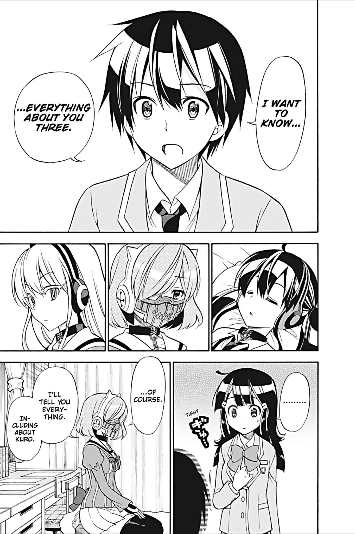 Kyou no Cerberus Chapter 22 page 8 - Chapter 22: Kuro's Heart