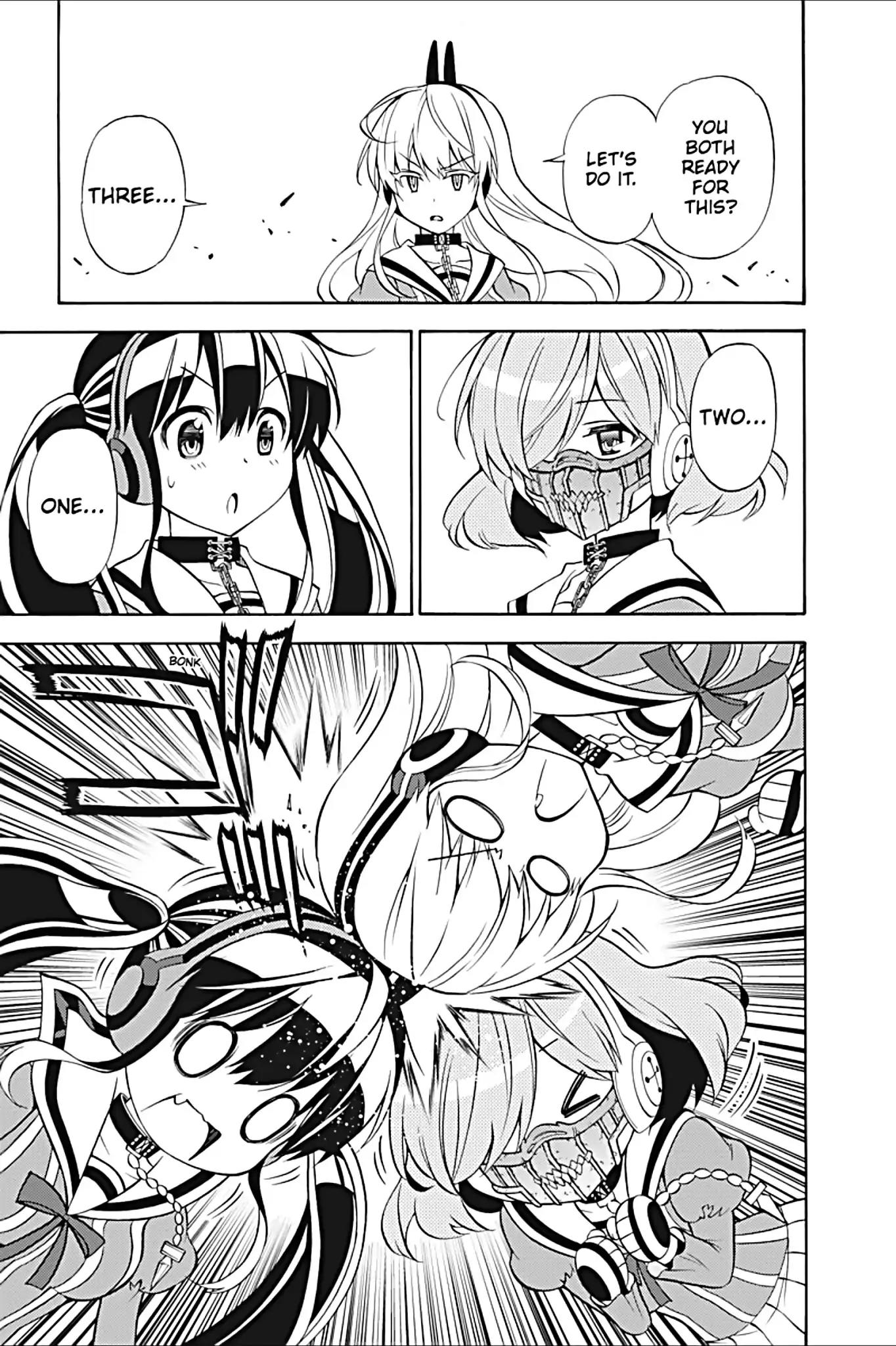 Kyou no Cerberus Chapter 23 page 1 - Chapter 23: All Three, Together