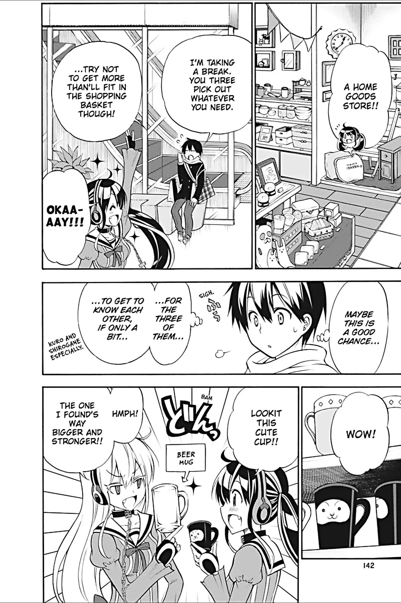 Kyou no Cerberus Chapter 23 page 16 - Chapter 23: All Three, Together