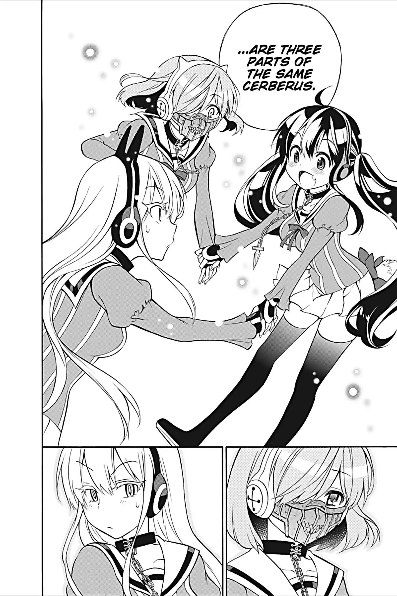 Kyou no Cerberus Chapter 23 page 28 - Chapter 23: All Three, Together