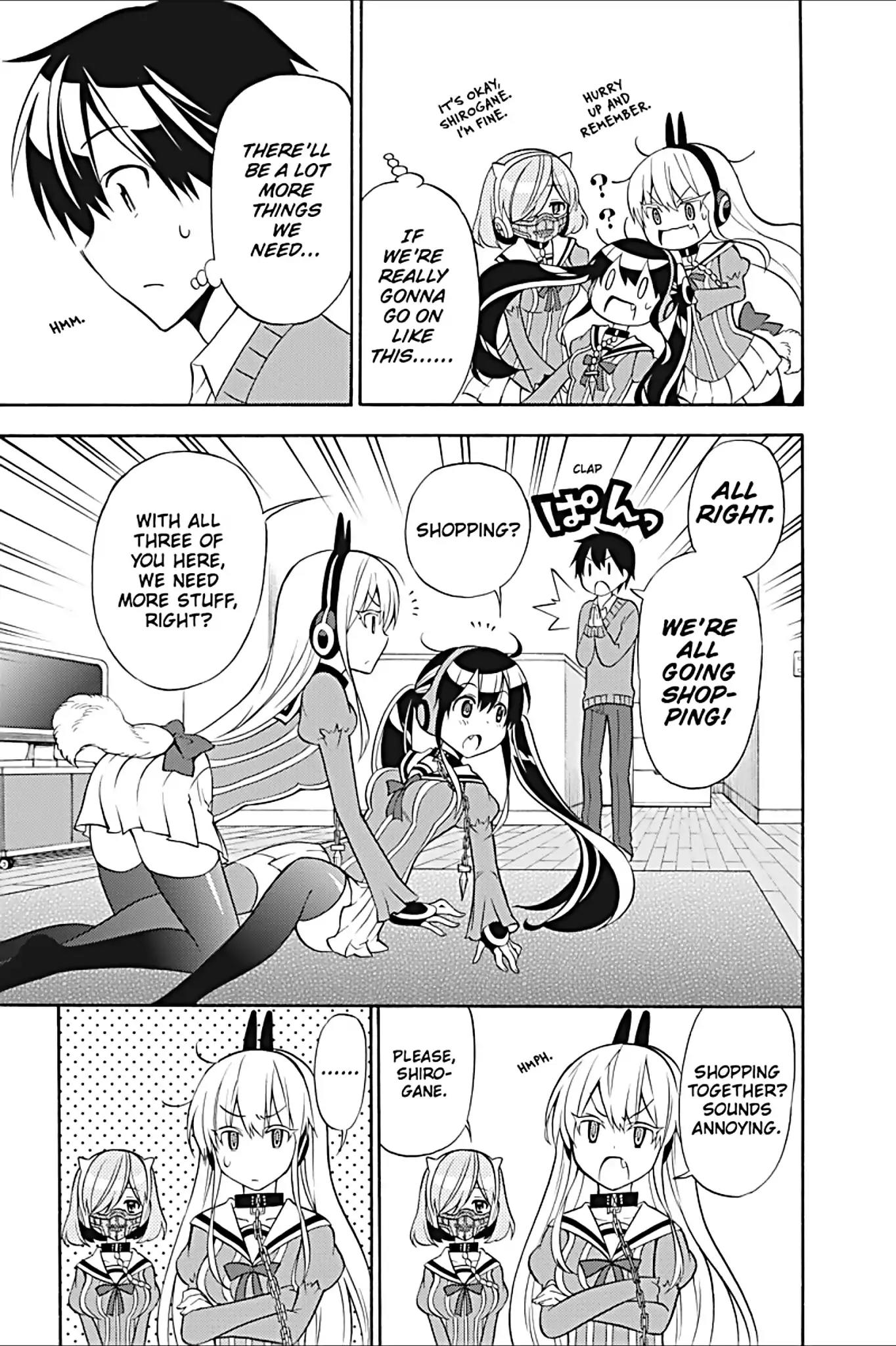 Kyou no Cerberus Chapter 23 page 7 - Chapter 23: All Three, Together