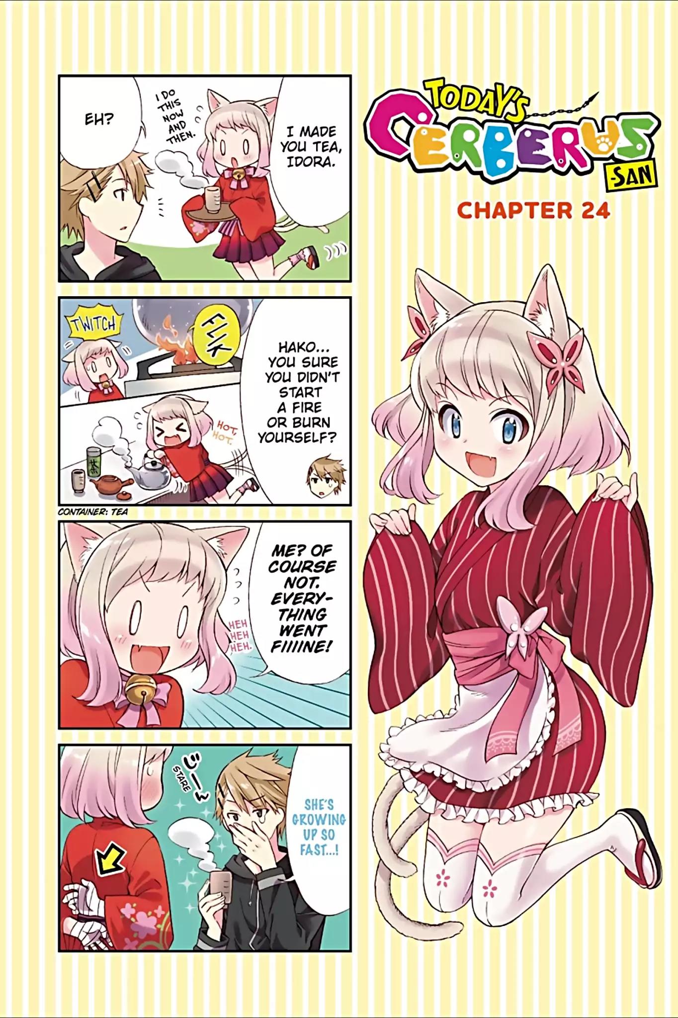 Kyou no Cerberus Chapter 24.5 page 5 - Vol.5 Extra: Today's Cerberus-san
