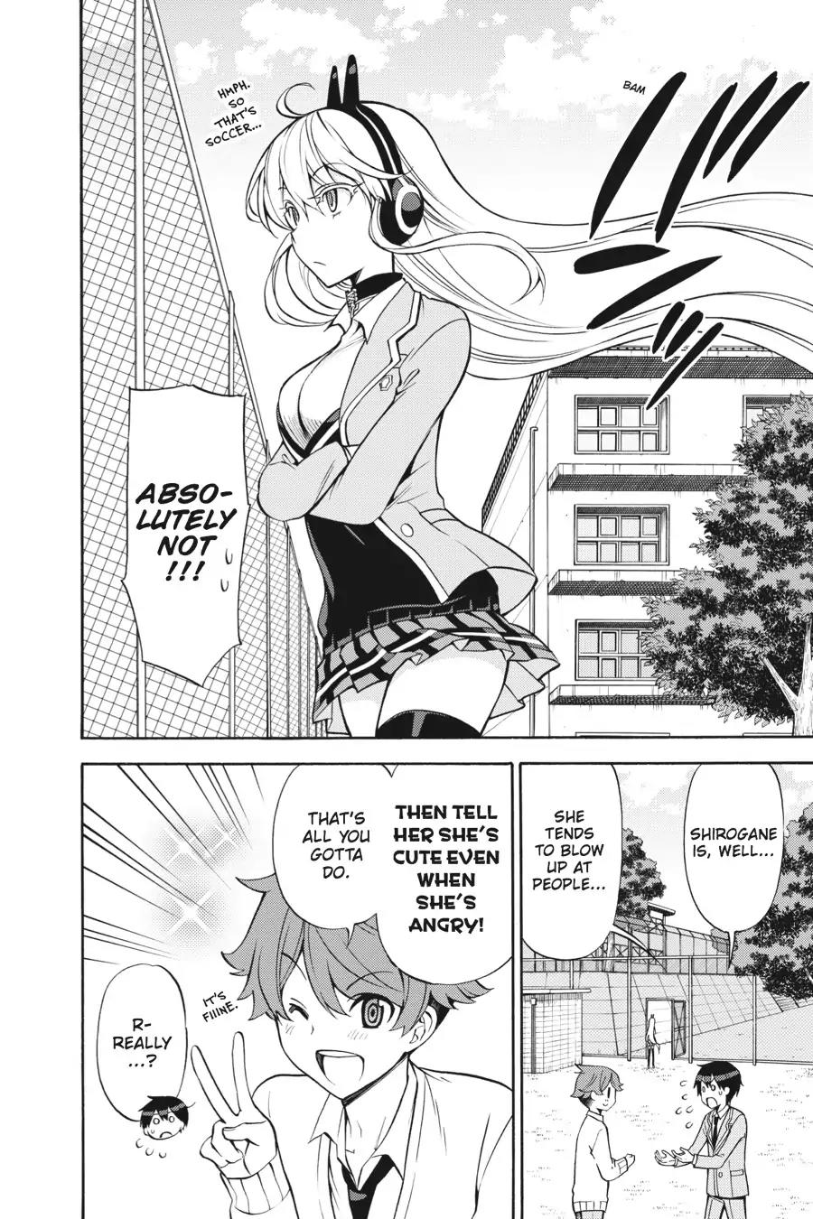Kyou no Cerberus Chapter 26 page 12 - Chapter 26: Let's Greet People