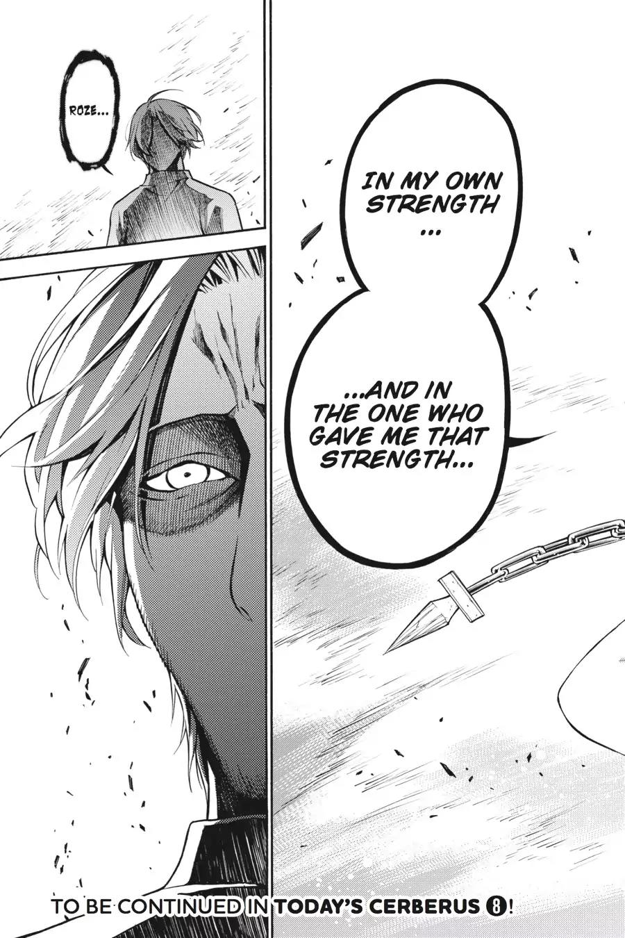 Kyou no Cerberus Chapter 34 page 41 - Chapter 34: Determined Dog