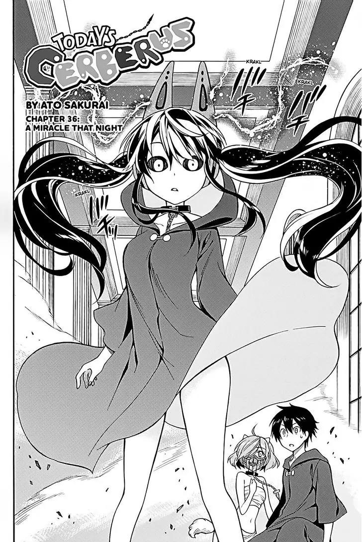 Kyou no Cerberus Chapter 36 page 3 - Chapter 36: A Miracle That Night