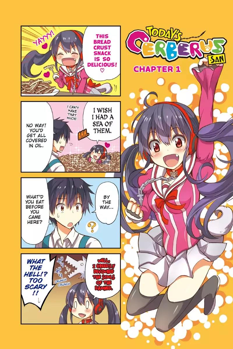 Kyou no Cerberus Chapter 4.5 page 1 - Vol.1 Extra: Today's Cerberus-san