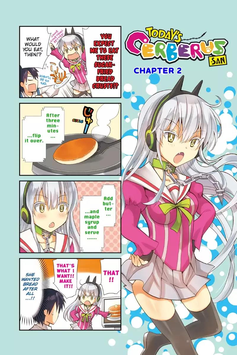 Kyou no Cerberus Chapter 4.5 page 2 - Vol.1 Extra: Today's Cerberus-san