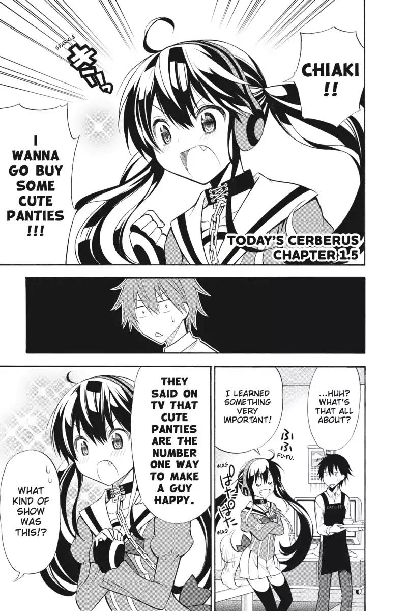Kyou no Cerberus Chapter 4.5 page 5 - Vol.1 Extra: Today's Cerberus-san