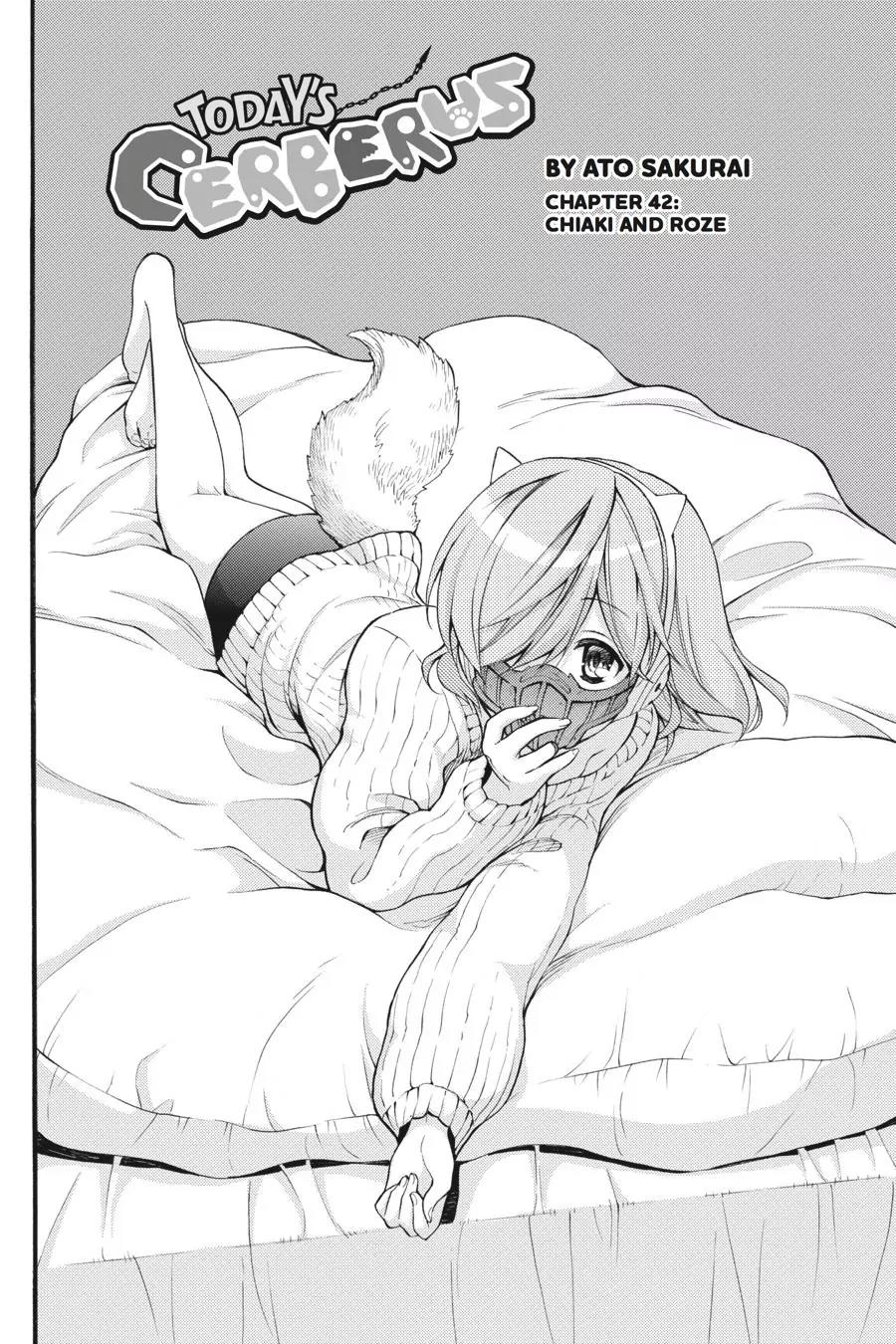 Kyou no Cerberus Chapter 42 page 5 - Chapter 42: Chiaki and Roze