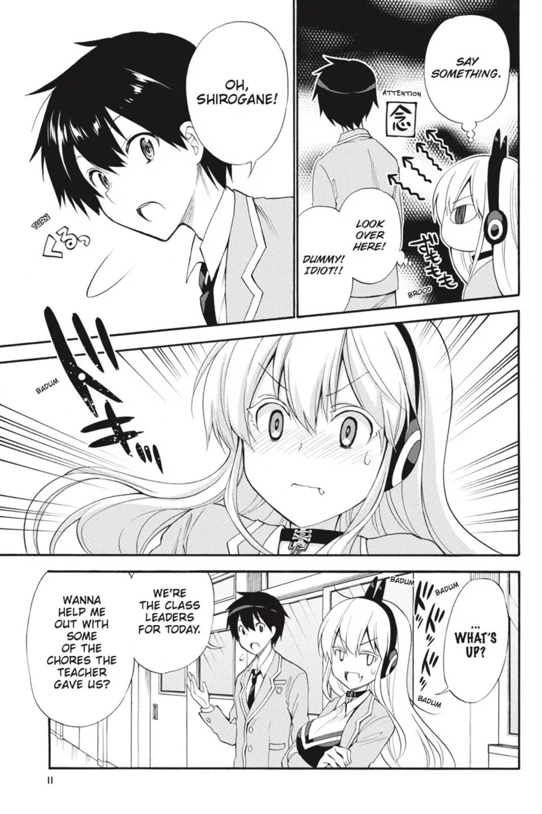 Kyou no Cerberus Chapter 44 page 12 - Chapter 44: Chiaki and Shirogane