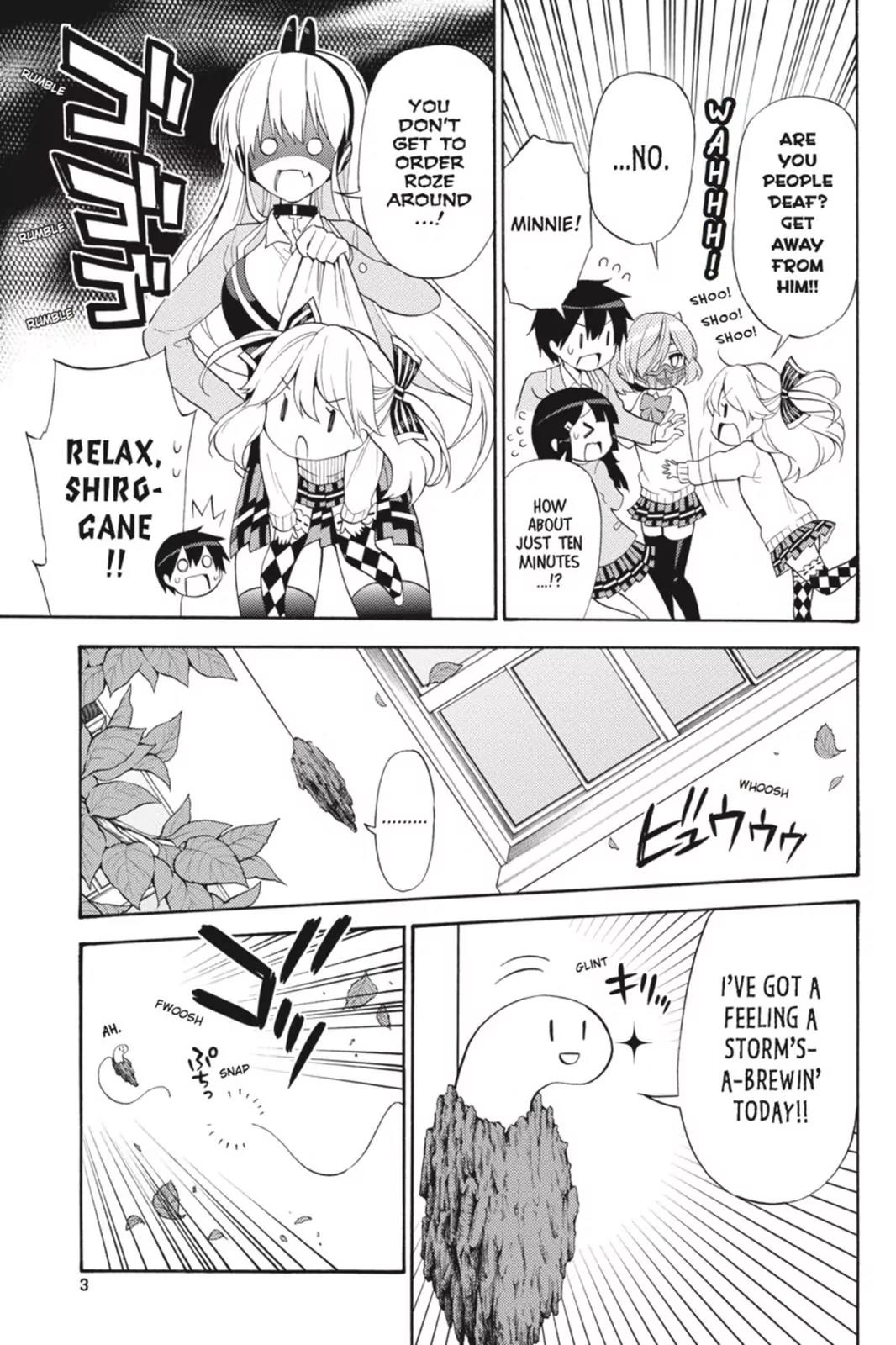 Kyou no Cerberus Chapter 44 page 4 - Chapter 44: Chiaki and Shirogane
