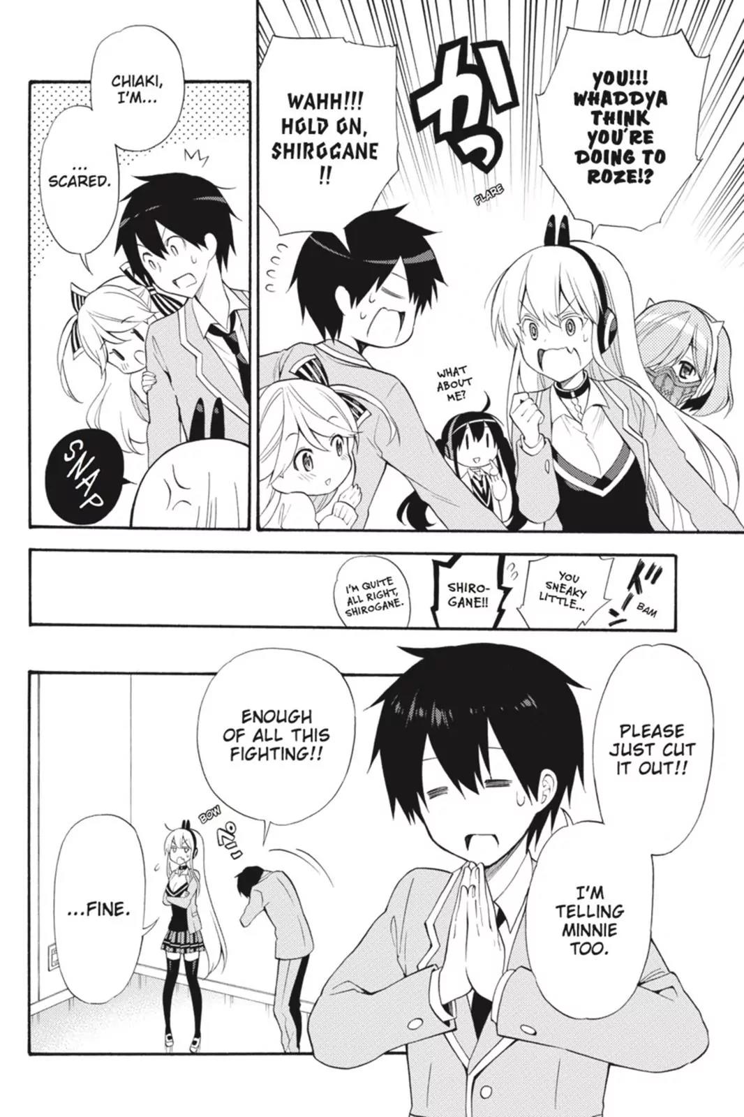 Kyou no Cerberus Chapter 44 page 9 - Chapter 44: Chiaki and Shirogane