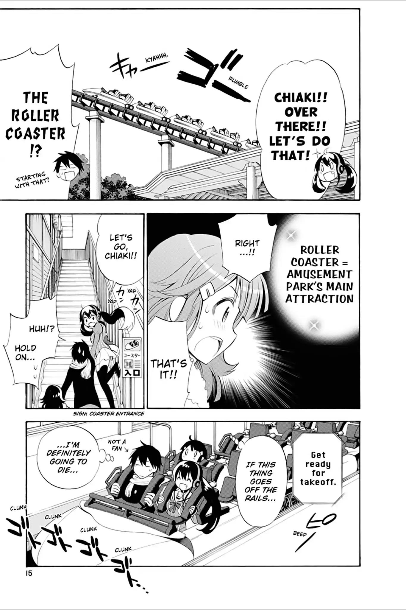 Kyou no Cerberus Chapter 5 page 15 - Chapter 5: Off to the Amusement Park