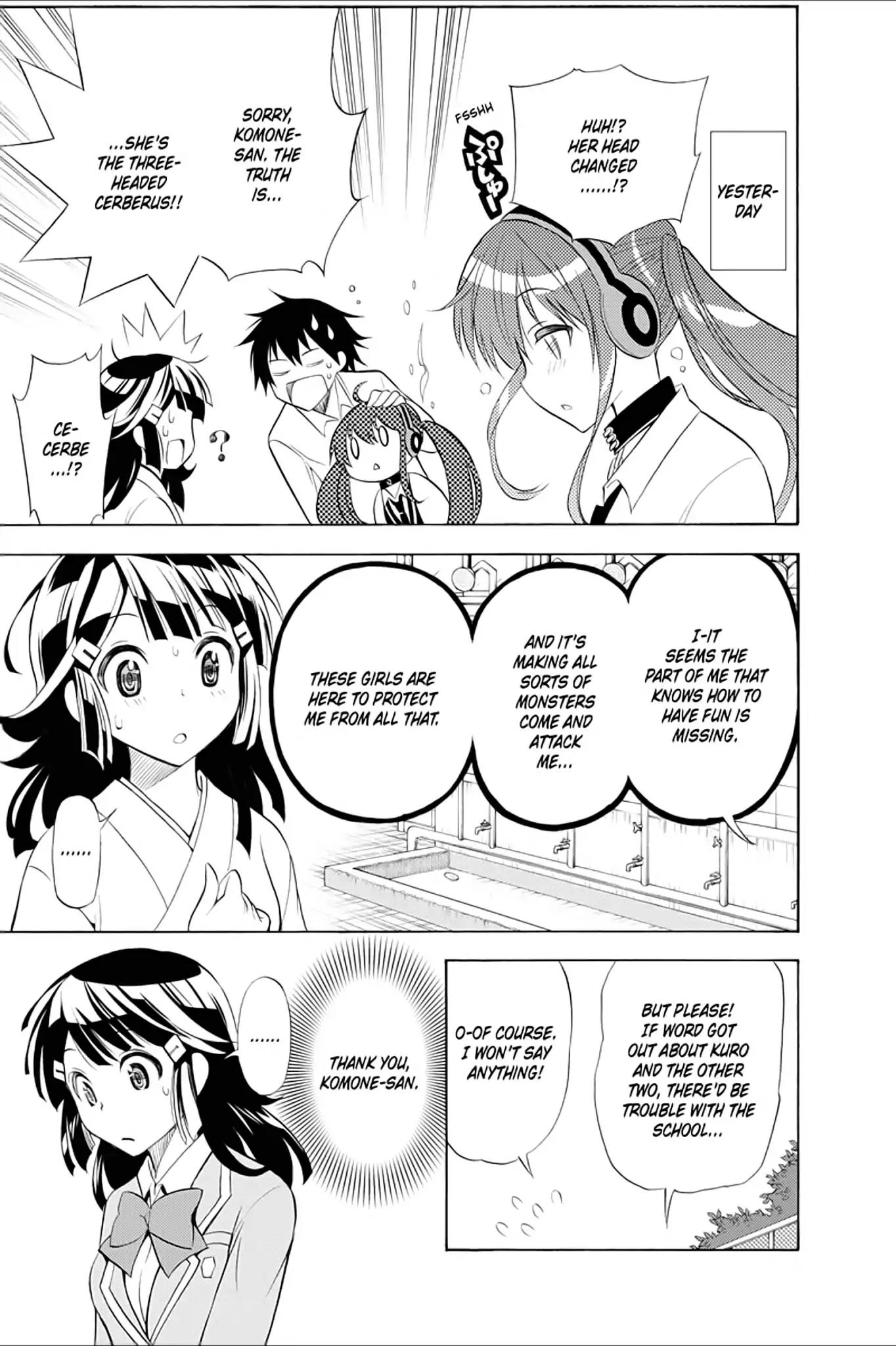 Kyou no Cerberus Chapter 5 page 7 - Chapter 5: Off to the Amusement Park