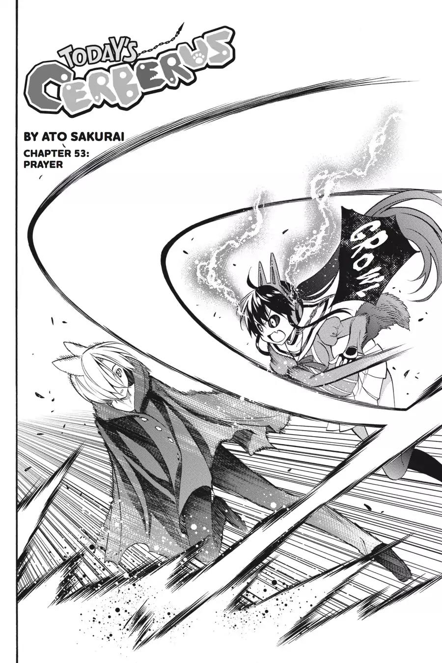 Kyou no Cerberus Chapter 53 page 3 - Chapter 53