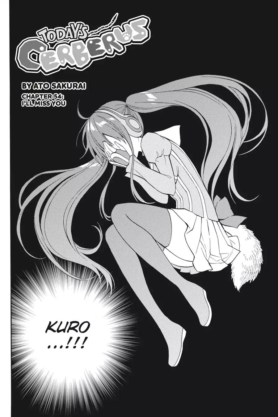 Kyou no Cerberus Chapter 54 page 3 - Chapter 54