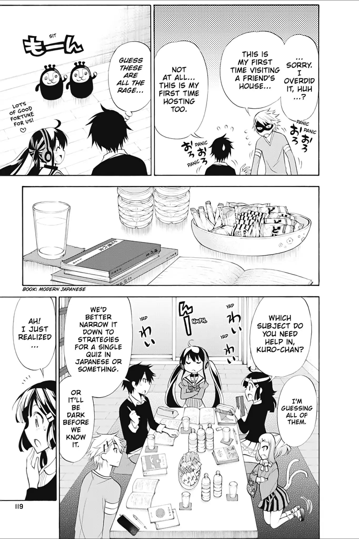 Kyou no Cerberus Chapter 8 page 11 - Chapter 8: A Study Party with Everyone!
