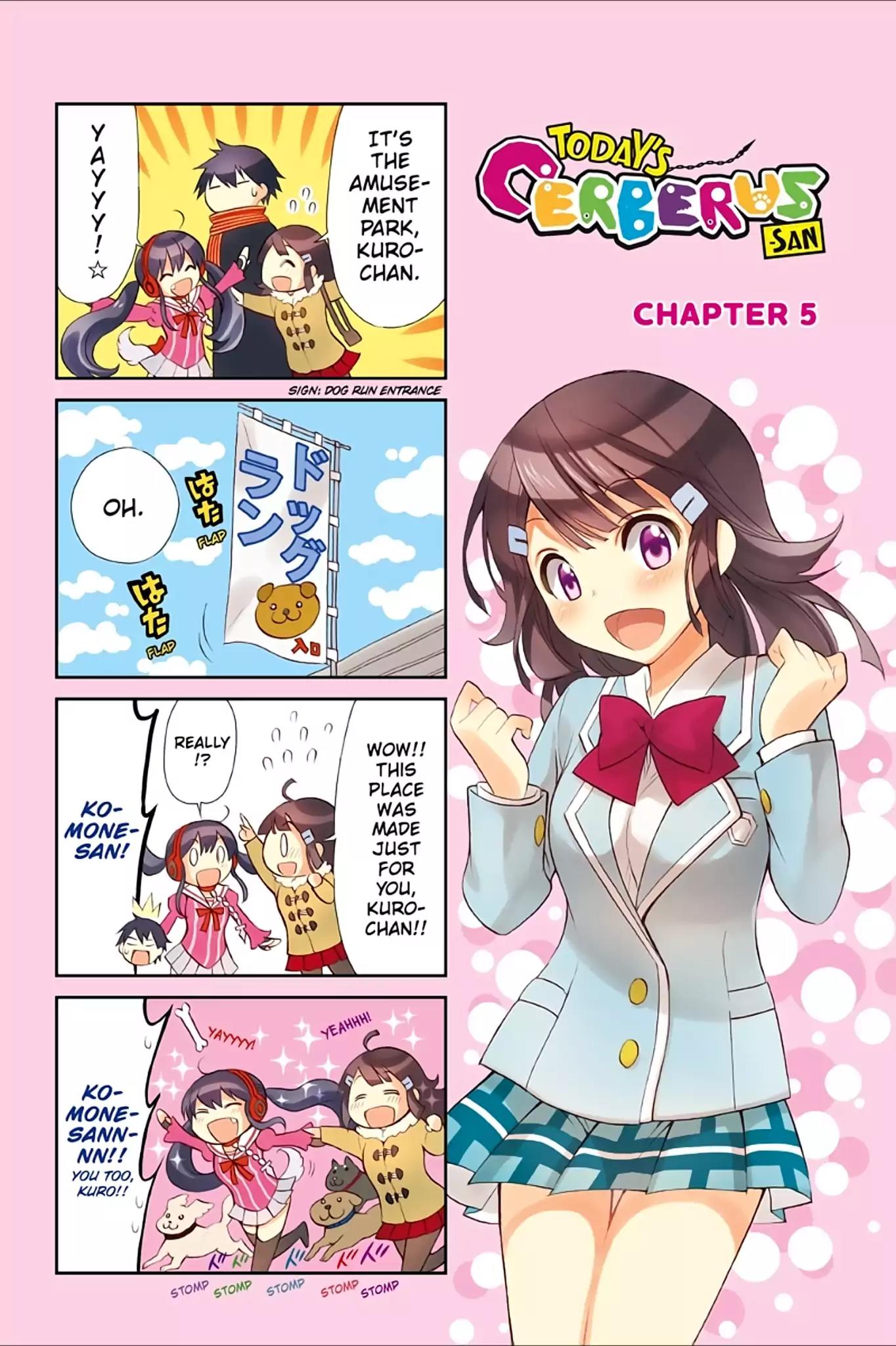 Kyou no Cerberus Chapter 9.5 page 1 - Vol.2 Extra: Today's Cerberus-san