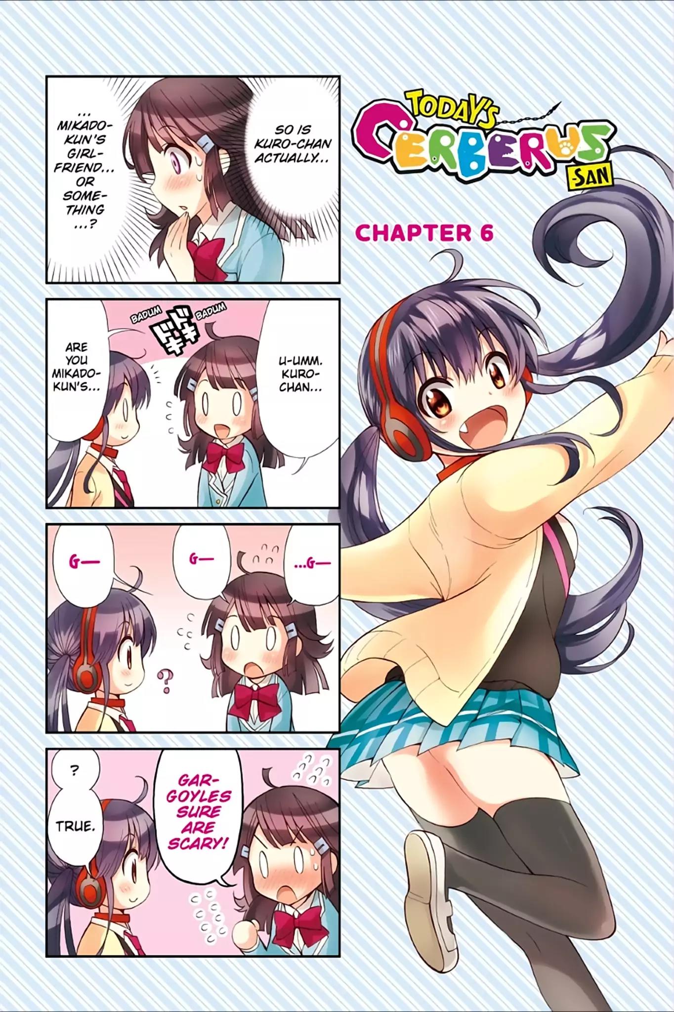 Kyou no Cerberus Chapter 9.5 page 2 - Vol.2 Extra: Today's Cerberus-san