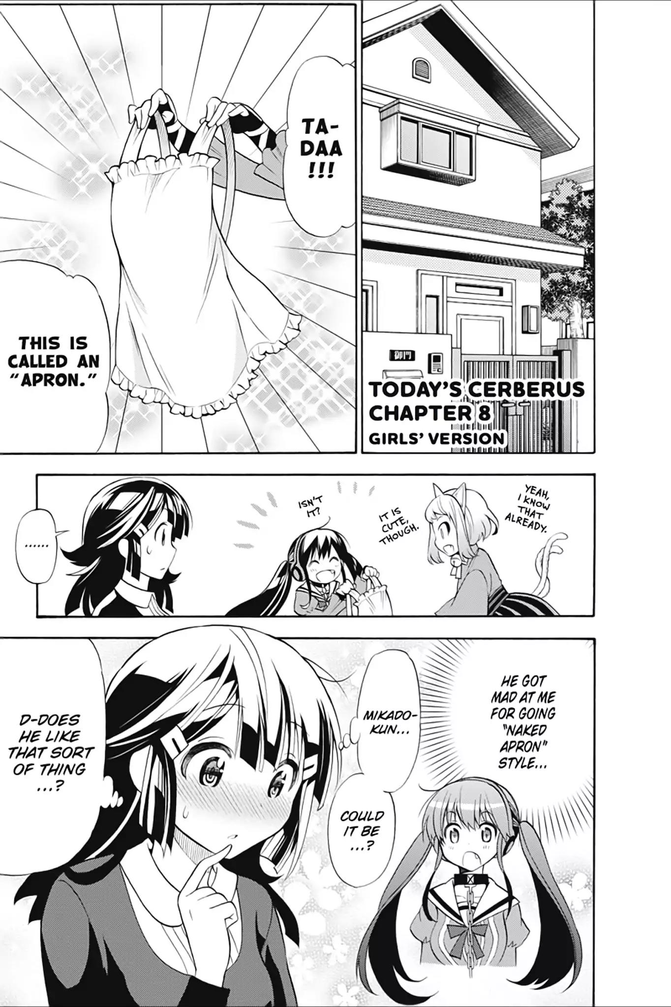 Kyou no Cerberus Chapter 9.5 page 6 - Vol.2 Extra: Today's Cerberus-san