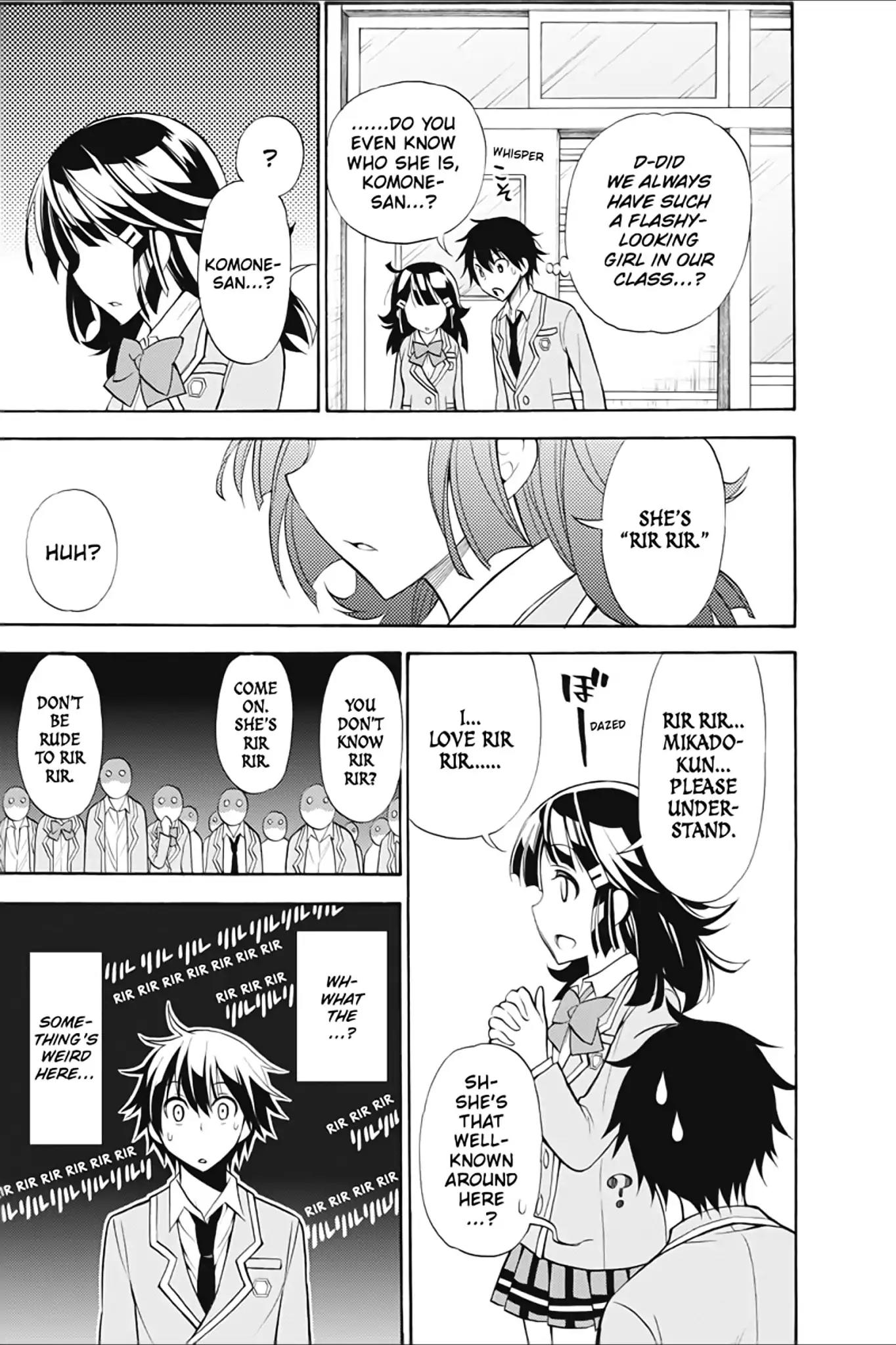 Kyou no Cerberus Chapter 9 page 13 - Chapter 9: Rir Rir