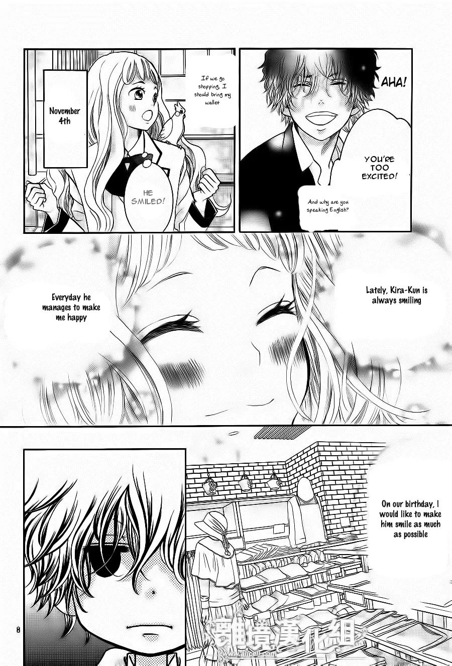 Kyou no Kira-kun Chapter 10 page 9 - Chapter 10: PAGE 10 - You Belong With Me