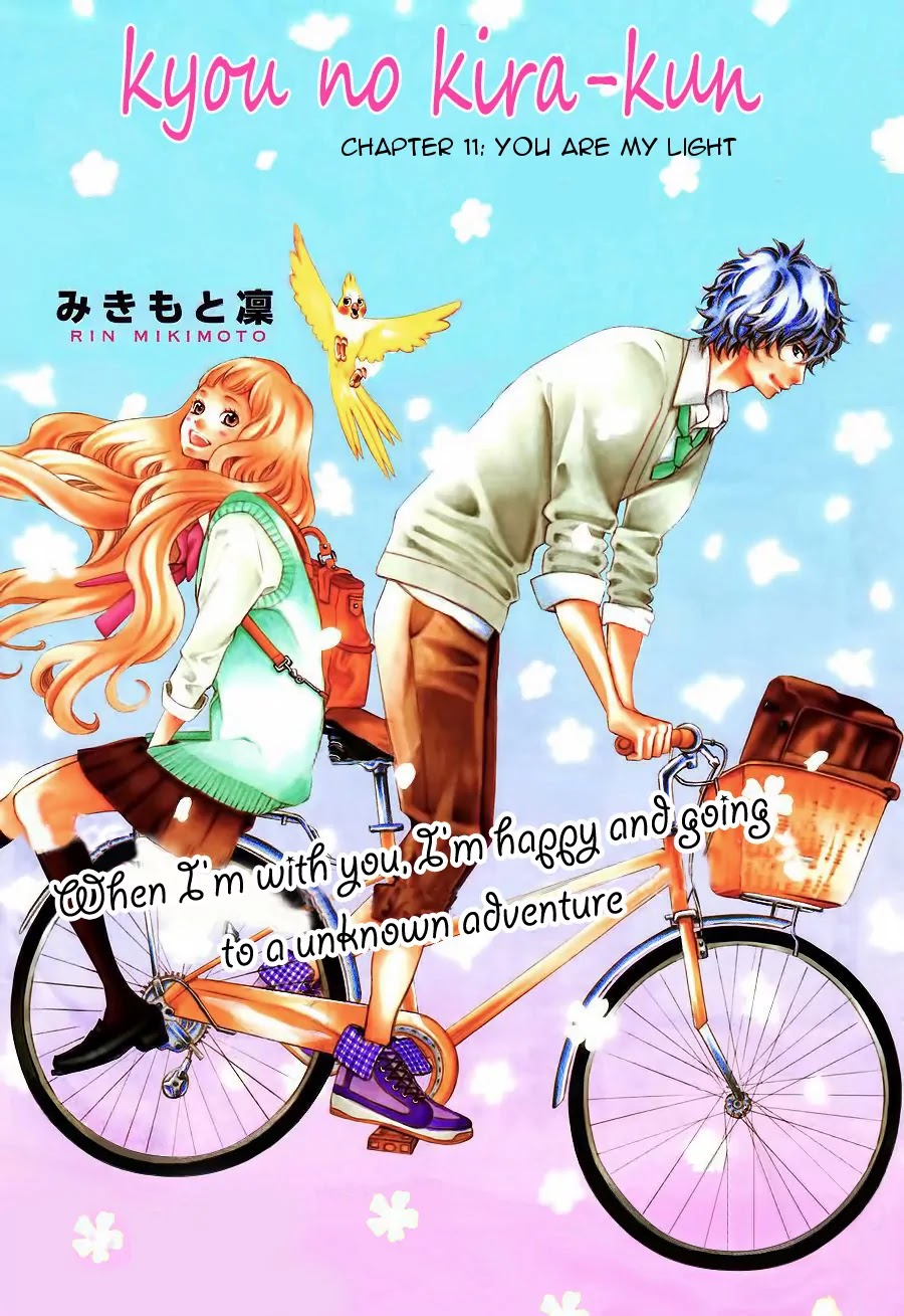 Kyou no Kira-kun Chapter 11 page 2 - Chapter 11: PAGE 11 - You are my Light