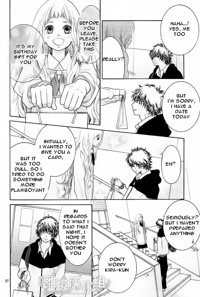 Kyou no Kira-kun Chapter 11 page 28 - Chapter 11: PAGE 11 - You are my Light
