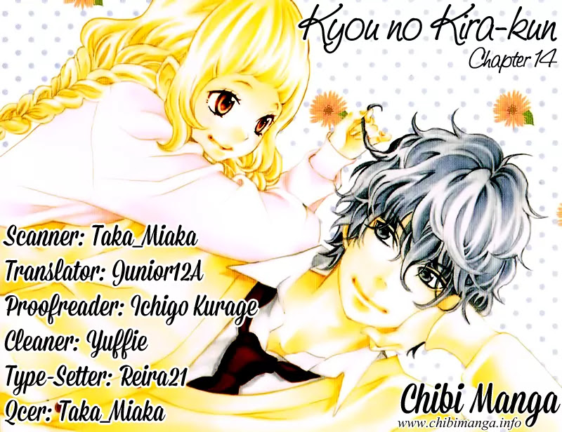 Kyou no Kira-kun Chapter 14 page 1 - Chapter 14: PAGE 14 - DNA Rhapsody