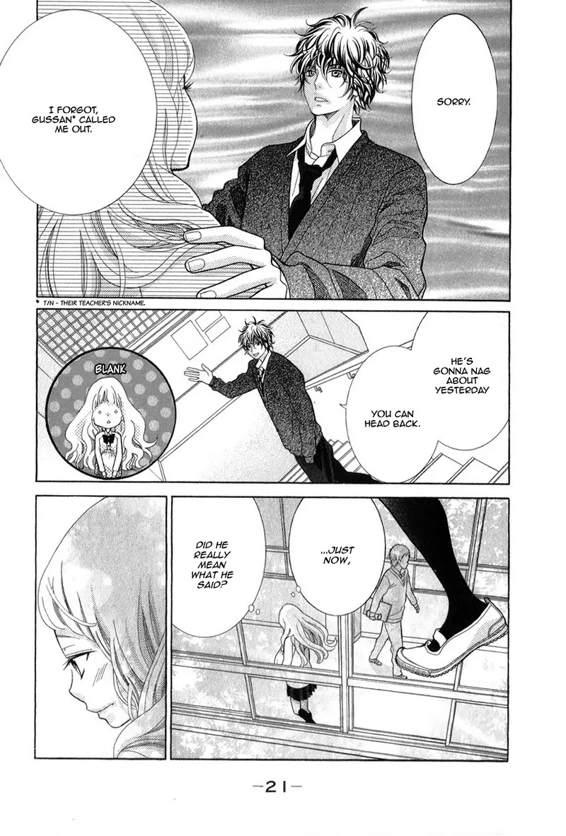 Kyou no Kira-kun Chapter 16 page 25 - Chapter 16: PAGE 16 - Boyfriend