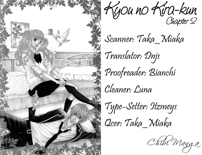 Kyou no Kira-kun Chapter 2 page 3 - Chapter 2: PAGE 2 -