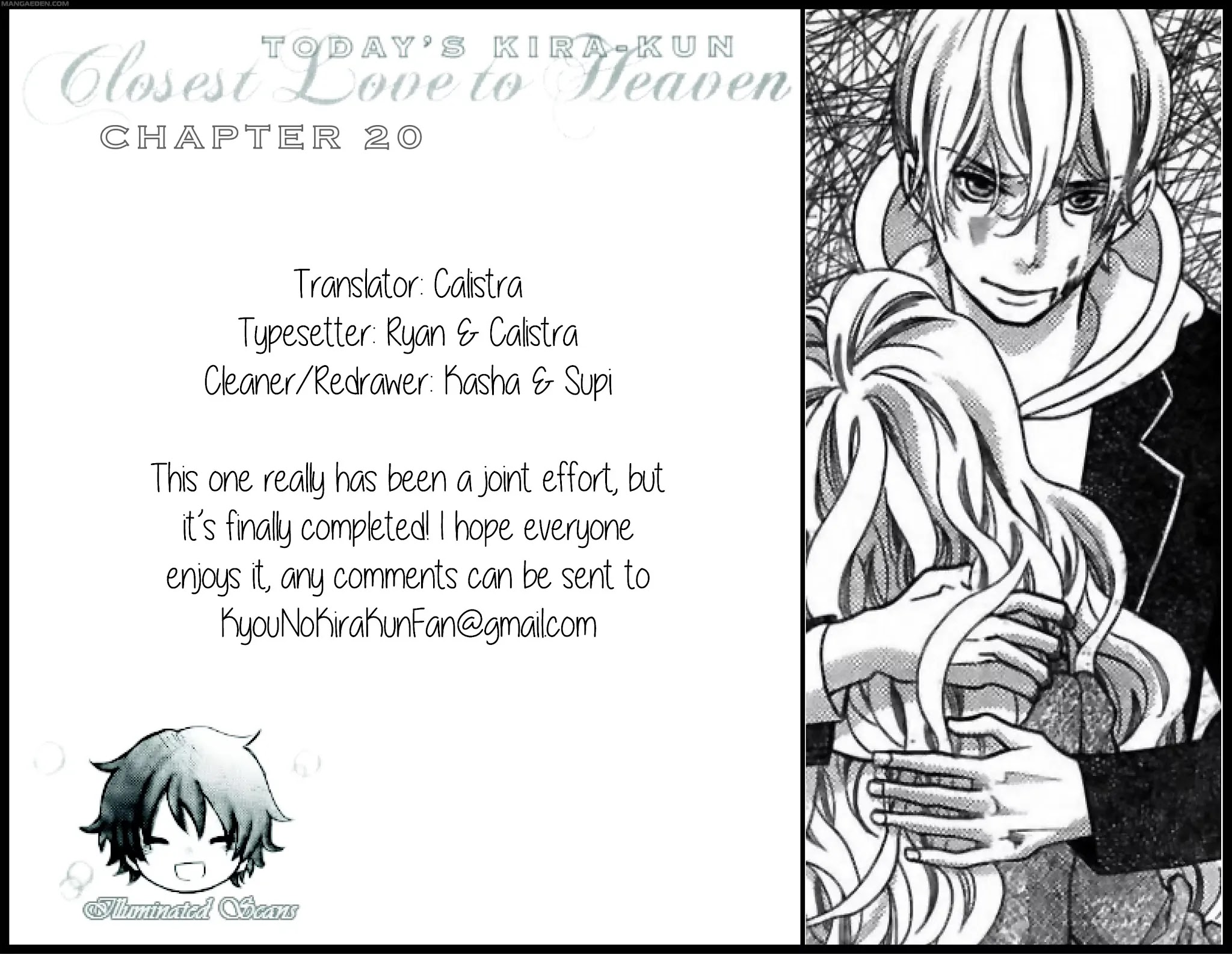Kyou no Kira-kun Chapter 20 page 1 - Chapter 20: Crazy Moon