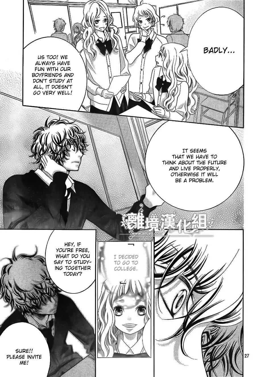 Kyou no Kira-kun Chapter 21 page 28 - Chapter 21: The Disease of Love