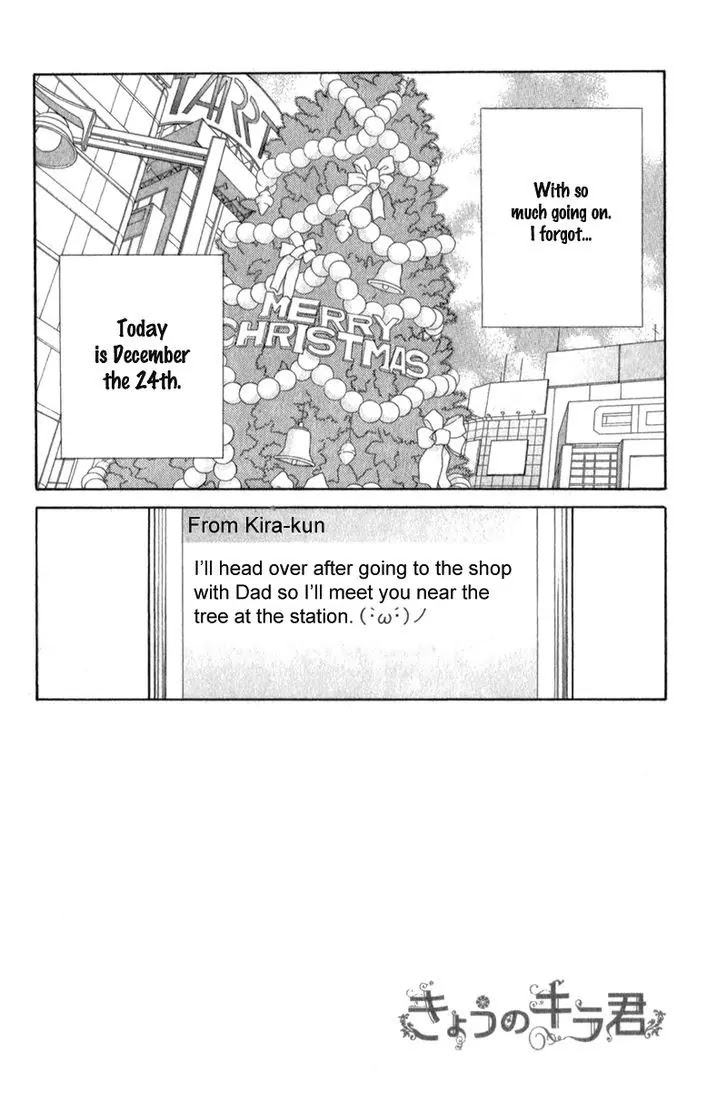 Kyou no Kira-kun Chapter 25 page 7 - Chapter 25: All I Want For Christmas Is You
