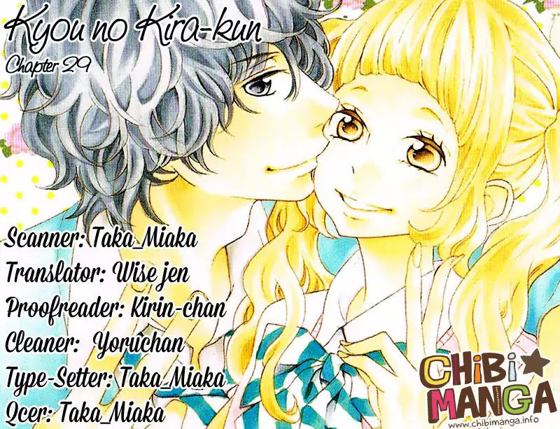 Kyou no Kira-kun Chapter 29 page 1 - Chapter 29: Sign