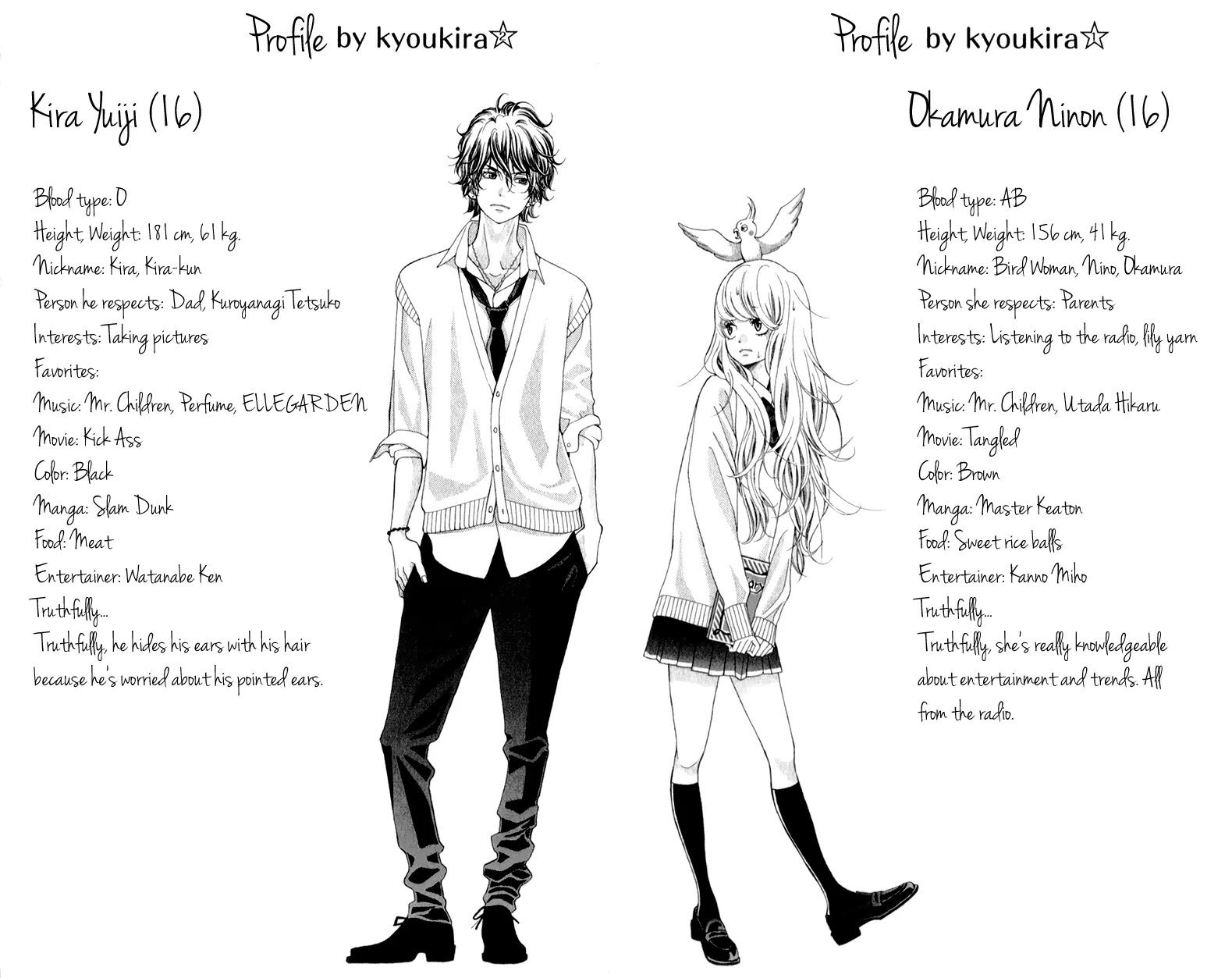 Kyou no Kira-kun Chapter 3.5 page 13 - Chapter 3.5