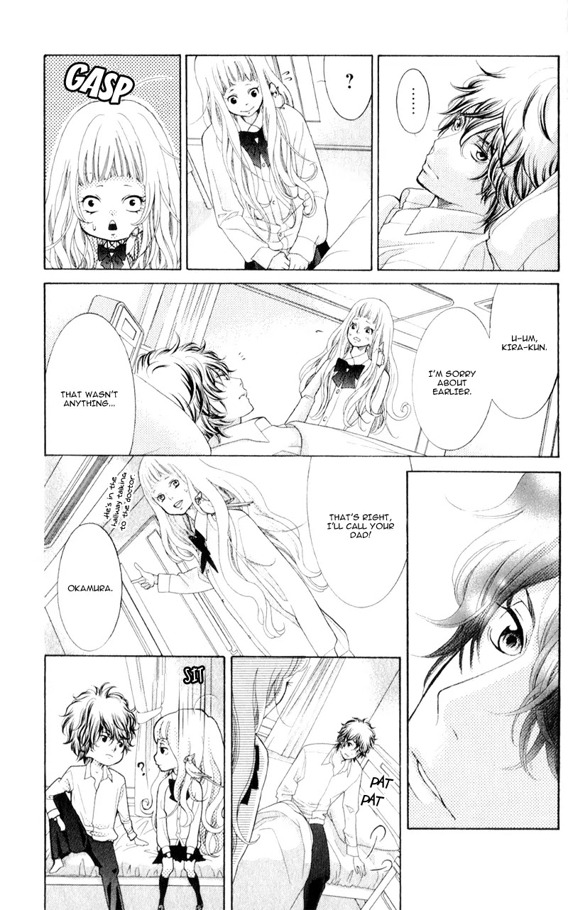 Kyou no Kira-kun Chapter 6 page 28 - Chapter 6: PAGE 6 - The Sky Is Falling